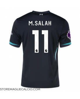 Liverpool Mohamed Salah #11 Maglia Gara Trasferta Repliche 2024-25